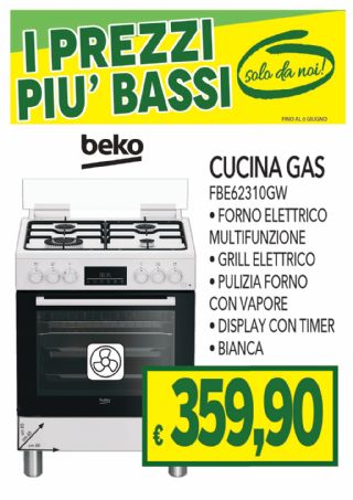 CUCINA BEKO FBE62310GW